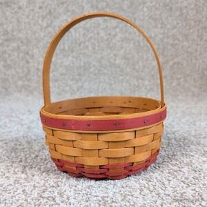 Longaberger Basket 1998 Mother's Day Rings and Things Basket‎ Home Decor